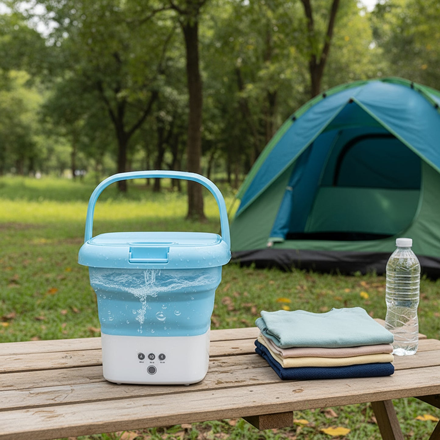 غسالة الملابس والأحذية للسفر والأطفال